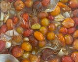 Hình bước làm 2 của món Cà chua nướng (grilled tomatoes)