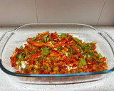 Foto del paso 4 de la receta: Pollo asado con setas y pimientos