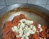 A picture of step 10 of Gajar Pak/ Gajar Ki Burfi.