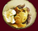A picture of step 3 of Amla Onion Pachadi/raitha.