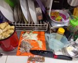 Foto langkah ke 1 dari resep Tumis Tahu Udang.