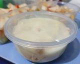 Foto langkah ke 6 dari resep Salad Buah Saus Homemade (No SKM, Mayonaise, Yogurt) Segar.