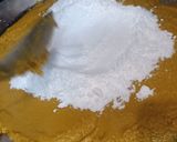 A picture of step 4 of Besan laddu.