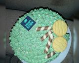 A picture of step 4 of Cake's decoration.