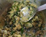 A picture of step 2 of Mutton Keema.
