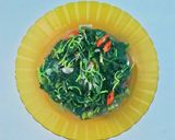 Foto langkah ke 5 dari resep Tumis Bayam.