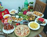 Hình bước làm 5 của món Em chó (cún) bằng bưởi