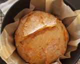 A picture of step 2 of No Knead Rustic Bread.