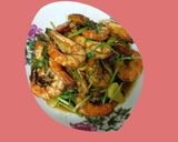 Foto langkah ke 6 dari resep 💢Simple Udang Bumbu Kecap 💢.