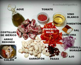 Foto del paso 1 de la receta: Arroz meloso con costillas de ibérico