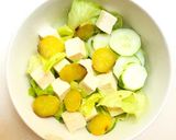 Hình bước làm 2 của món Salad giảm cân cực ngon