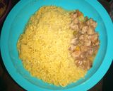 A picture of step 6 of Kung Bao Chicken (Chinese).