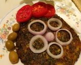 عکس مرحله 5 از دستور کوکوی خرفه با آرد ذرت