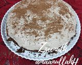 A picture of step 4 of Chocolate Cake with Cream Cheese and Chocolate Frosting.