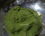 Foto langkah ke 5 dari resep Mie Hijau Eggless Homemade (Mie Bayam).