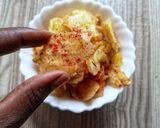 A picture of step 7 of Spicy homemade crisps.