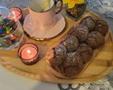 صورة لخطوة 1 من وصفة 🌺حلوة ساهلة وبنة خيال🌺 ☕😋
