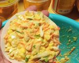 Foto langkah ke 3 dari resep Bakwan kulit pangsit.