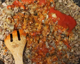 Foto del paso 2 de la receta: Berenjenas rellenas de carne y bechamel
