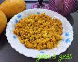 A picture of step 2 of Mango Kalakand with Split Milk.