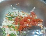 A picture of step 3 of Macaroni Open Sandwich.