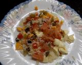 Foto del paso 4 de la receta: Ensalada refrescante con arroz, salmón rosado ahumado y algo más