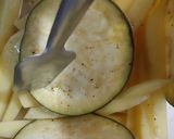 Foto del paso 3 de la receta: Entrecot amb salsa verduras i bacon amb uberguines