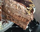 Une image de l'étape 16 de Entremets trois chocolats croustillant praliné.