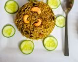 पालक राइस रेसिपी चरण 7 फोटो
