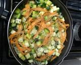 Foto del paso 2 de la receta: Arroz con verduras salteadas