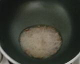 A picture of step 5 of Hing wali white Kadhi.