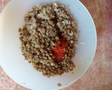Foto del paso 1 de la receta: Tortita/hamburguesa de lenteja ⭒ con alternativa vegana
