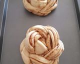 A picture of step 12 of Braided Cinnamon Bread.