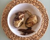 A picture of step 2 of Eggplant Gateau with Buffalo Mozzarella, Air Fryer Method.