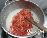 A picture of step 2 of Gajrela or Carrot Rice Kheer.