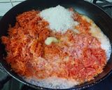 A picture of step 1 of Instant Carrot or Gajar Halwa.