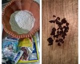 Foto langkah ke 1 dari resep Watermelon Cookies (kuker Semangka), 3 bahan, no mixer #Pr_kueKering.