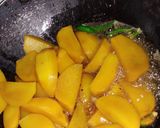 A picture of step 2 of Khatte Aloo ki sabzi.