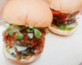 Hình bước làm 8 của món Hamburger siêu ngon ❤