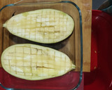 Foto del paso 1 de la receta: Berenjena rellena de atún