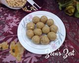 A picture of step 3 of Roasted Gram and Jaggery Laddoos.
