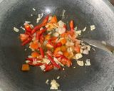 Foto langkah ke 4 dari resep Tumis kacang panjang tempe.