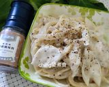 A picture of step 8 of Creamy Chicken Alfredo Pasta.