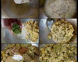 A picture of step 1 of Sprouts stuffed kachori.