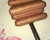 A picture of step 1 of Sausage Shawarma.