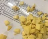 A picture of step 2 of Aloo Gobhi.