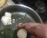 A picture of step 7 of Palak koftas curry.