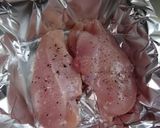 A picture of step 1 of Chicken & Rocket Pasta.