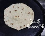 A picture of step 2 of Mini Roti Jam Wraps.