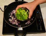 A picture of step 4 of Quinoa salad recipe.